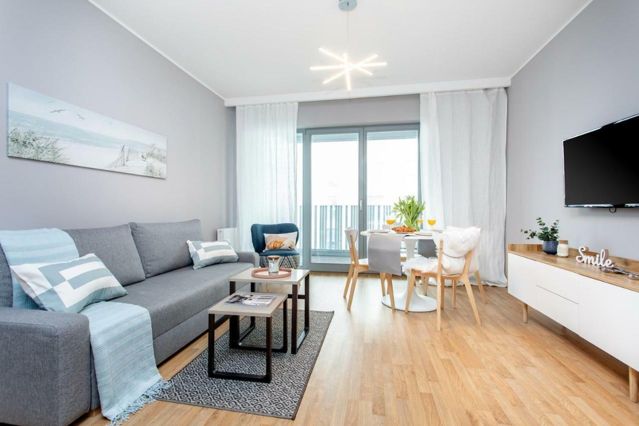 Seaside Beach 150M Do Plazy - Parking - Praia Apartments - Polsat Ergo Arena Plus Gdansk Exterior photo